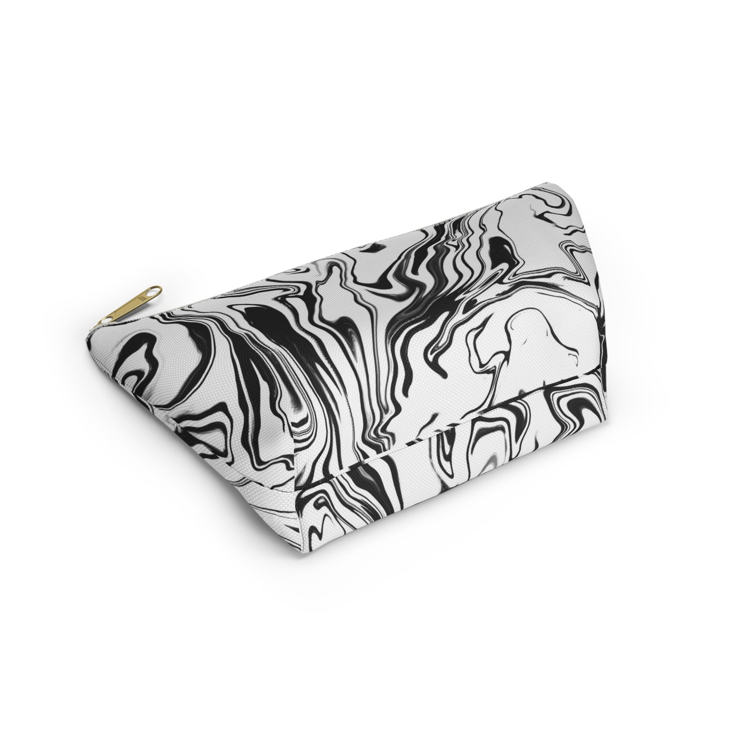 BLACK AND WHITE ABSTRACT SWIRL